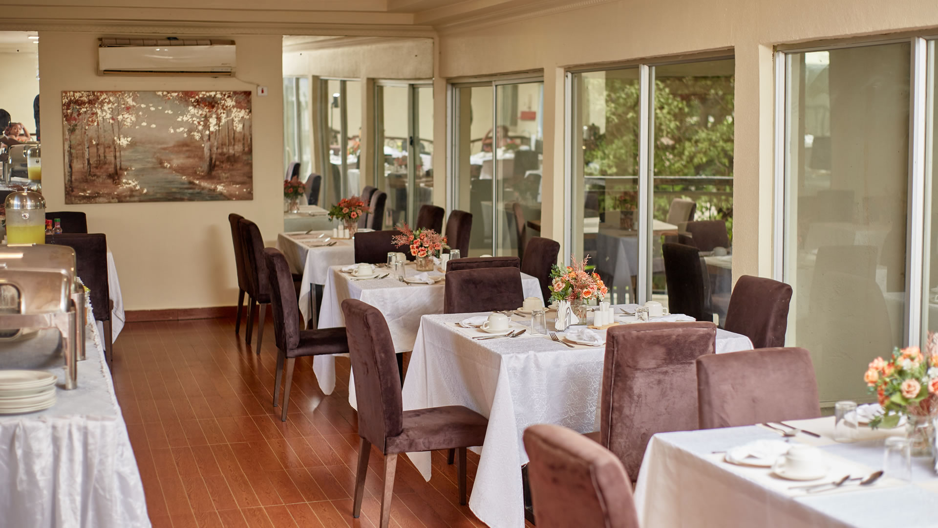 Dining at Cosmic Hotel